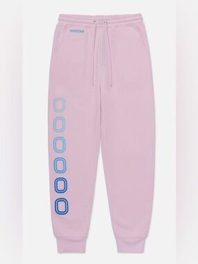 Overtime Classic Joggers Soft Pink Elastic Waist Drawstring Athleisure Unisex S